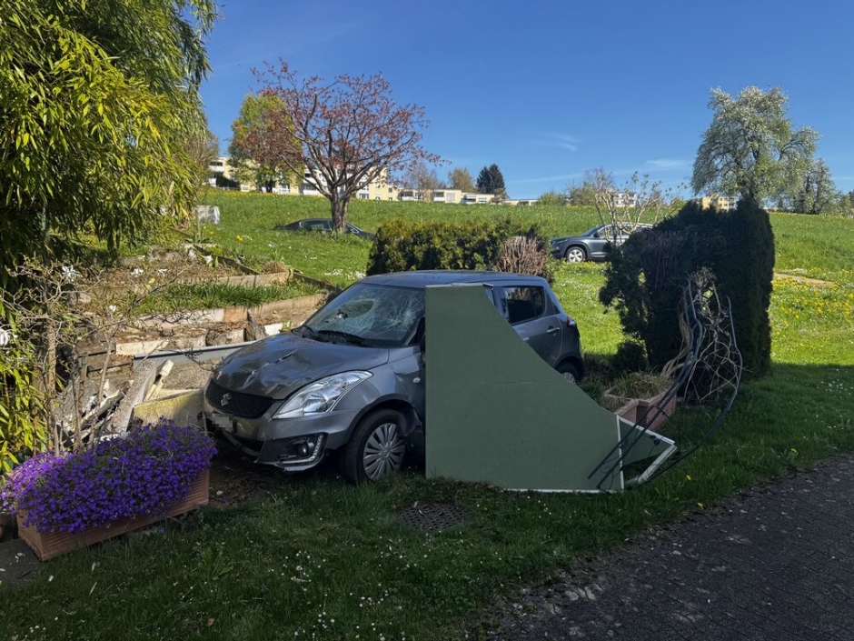 Endposition Unfallauto